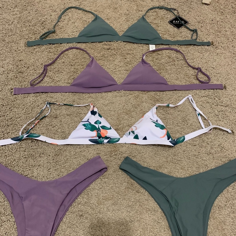 ZAFUL bikinis, multiple sets.